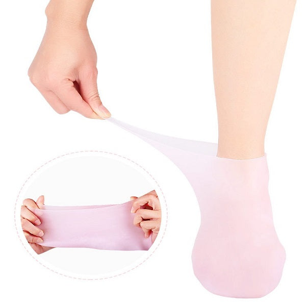 Foot Spa Gel Silicone Socks for Repairing Dry Feet Softening Rough Skin