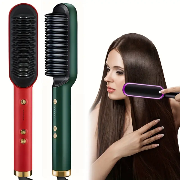Hair Straightener Brush Set Comb Hair Curly Detangling Brush