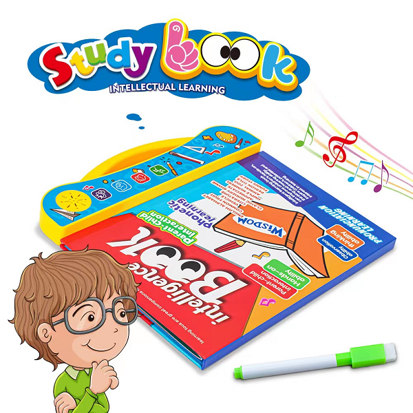 Kids Early Learning Intelligence Book, Easy Learning Toy